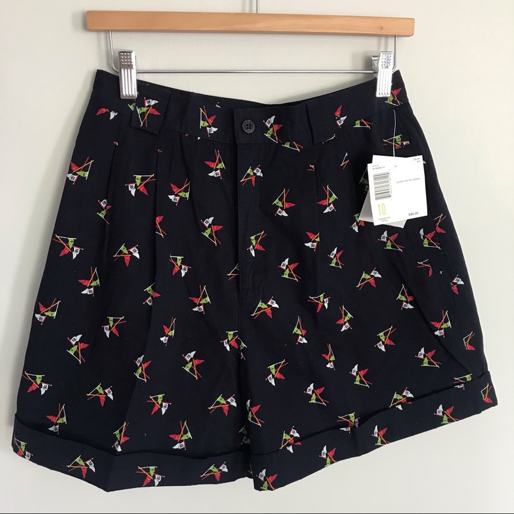 NWT vintage high-waisted Liz Claiborne golf shorts